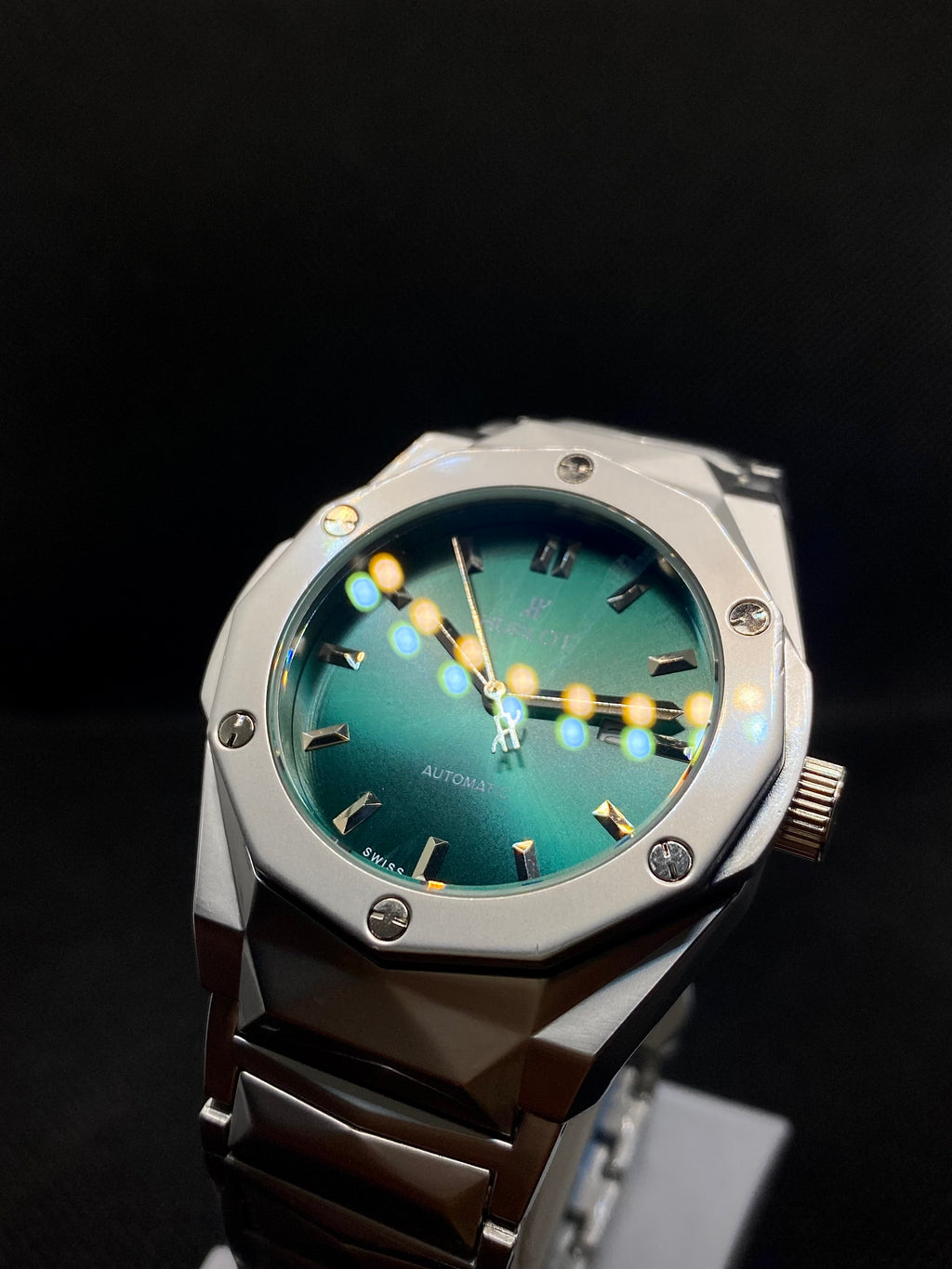 HUBLOT WITH DARK GREEN DIAL