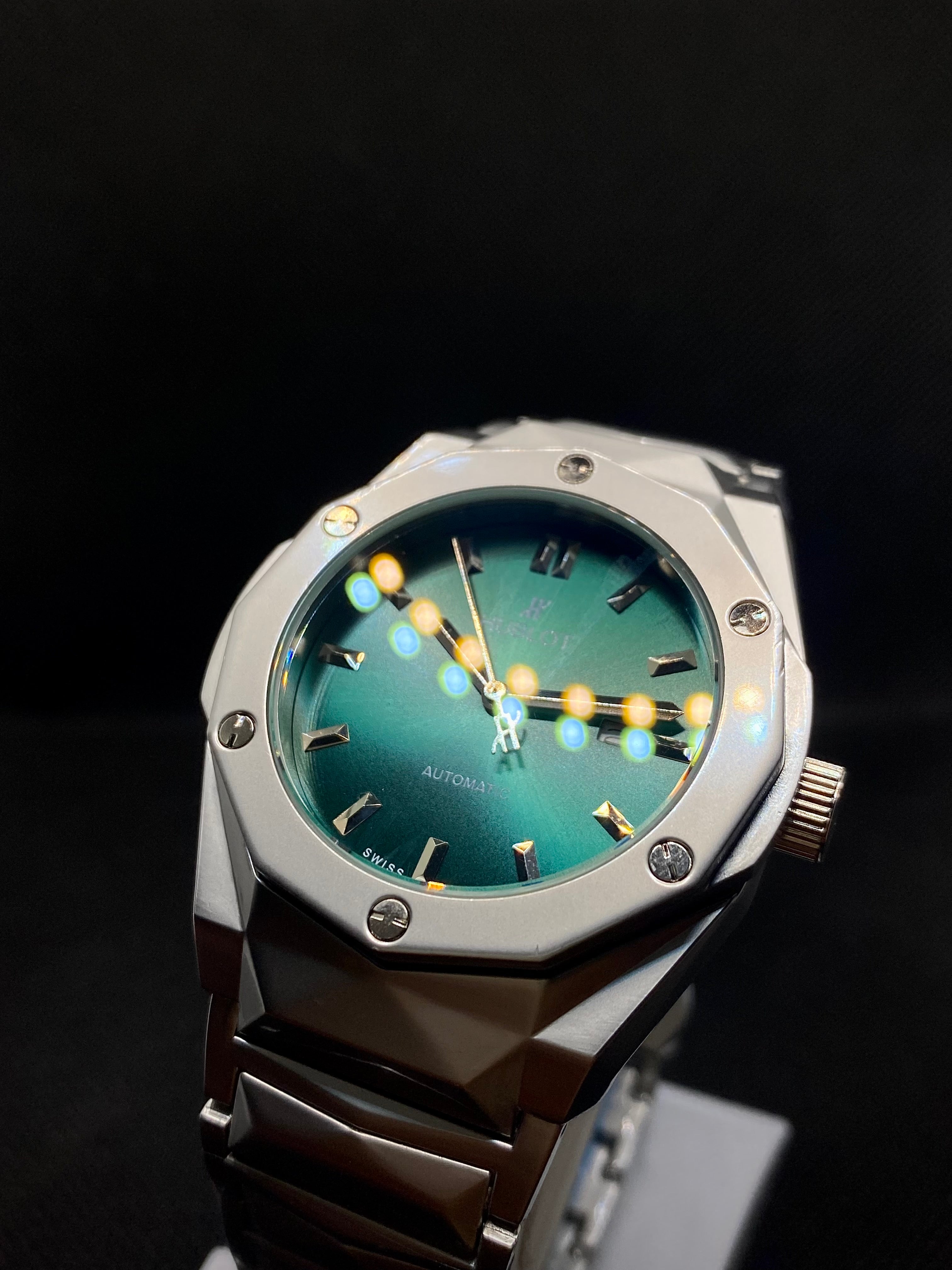 HUBLOT WITH DARK GREEN DIAL