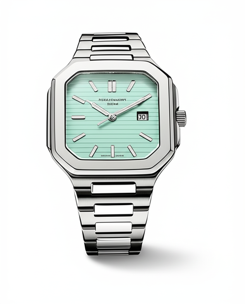 PATEK PHILIPPE SQUARE IN TIFFANY COLOR