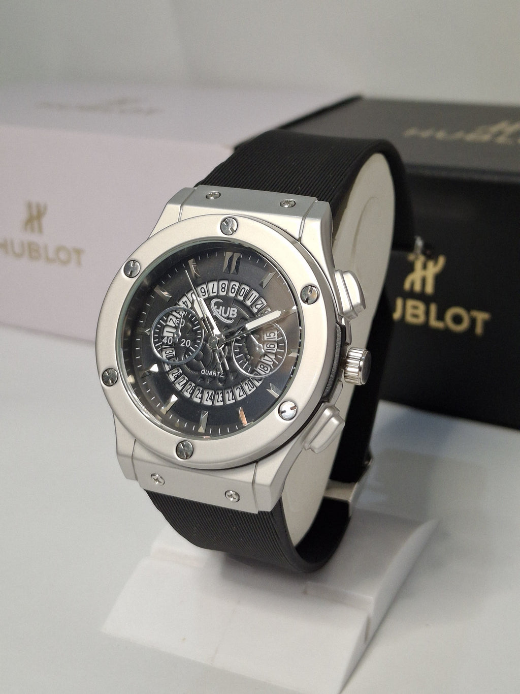 HUBLOT- BLACK